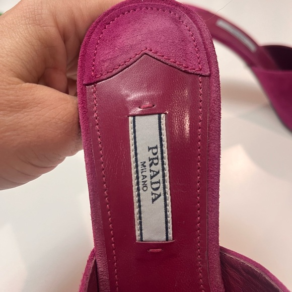 Prada Suede Heels - Picture 4 of 7